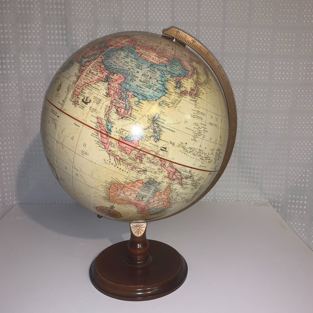 Replogle Globes, Inc., World Classic Series 12 inch Globe, Made in USA.